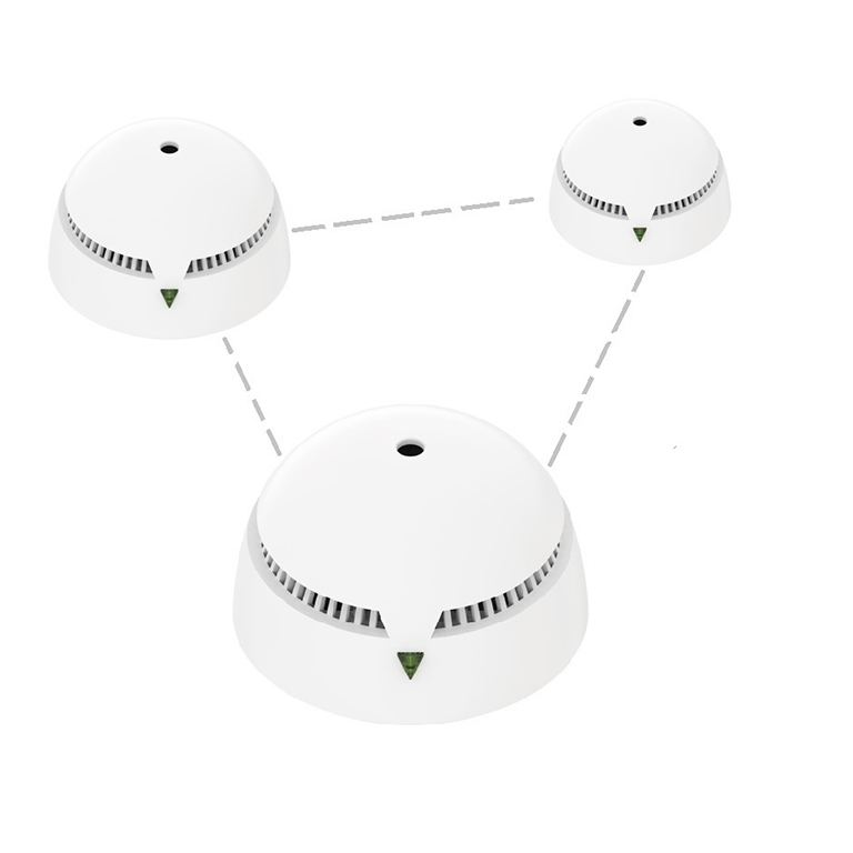 AJ-770I4 Mini Rookmelder – Draadloos Koppelbaar & Compact
