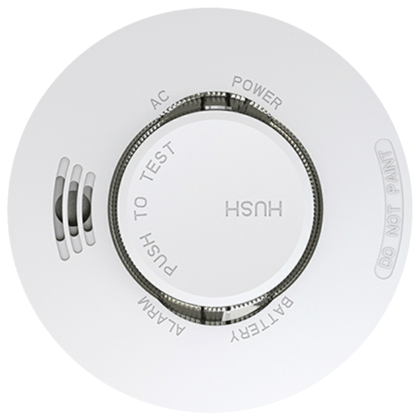 D&D Rookmelder TSS890A - HR 230V met 9V back - up batterij NEN 2555 Draadloos koppelbaar - D&D Fireprotect